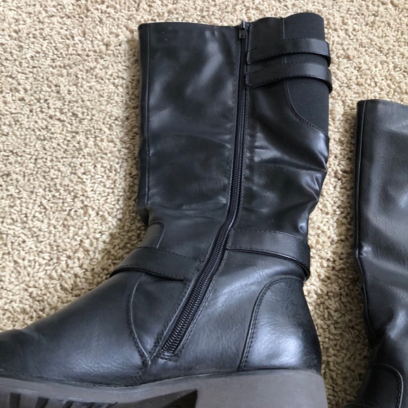 Black leather Boots - Picture 7 of 8